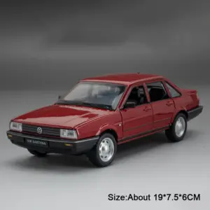 Volkswagen Santana Diecast Model 1:24 Scale Black 17 Sf1272d8325b54ded8a6e24a7cd181bc9G