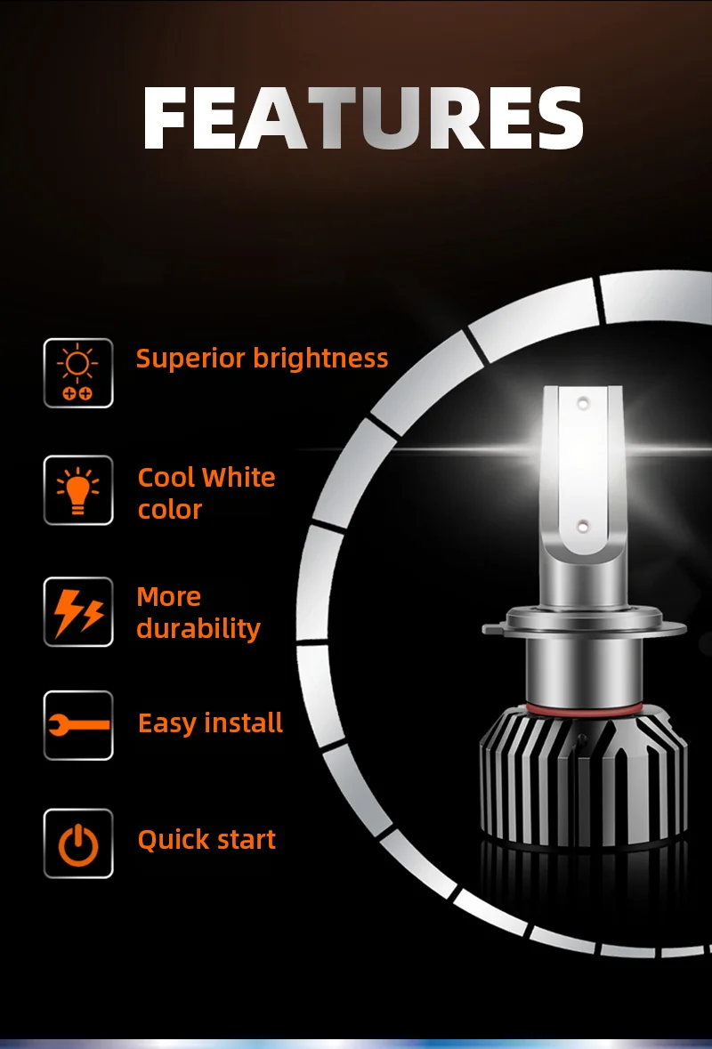 OSRAM H1, H4, H7 24V LED Bulbs 28W 5700K 5 OSRAM H1, H4, H7 24V LED Bulbs 28W 5700K - Image 5