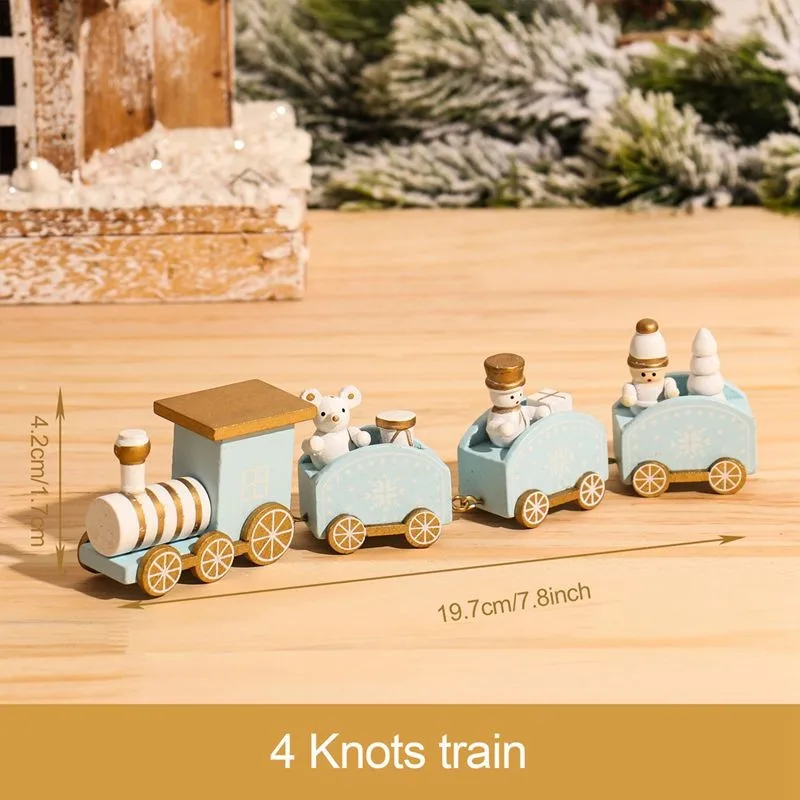 Wooden Christmas Train Decoration Set 2024 21 Wooden Christmas Train Decoration Set 2024 - Image 21