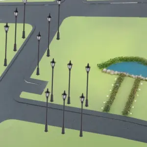 Vintage Model Street Lamps Set - 20 Pcs 14 Sf2530760422241378960df6e08e84ad5m