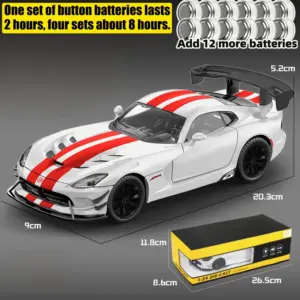 1:24 Scale Diecast 2016 Dodge Viper ACR Model 33 Sf2ef989f6f6d40d9b29b2c2f5236f70av