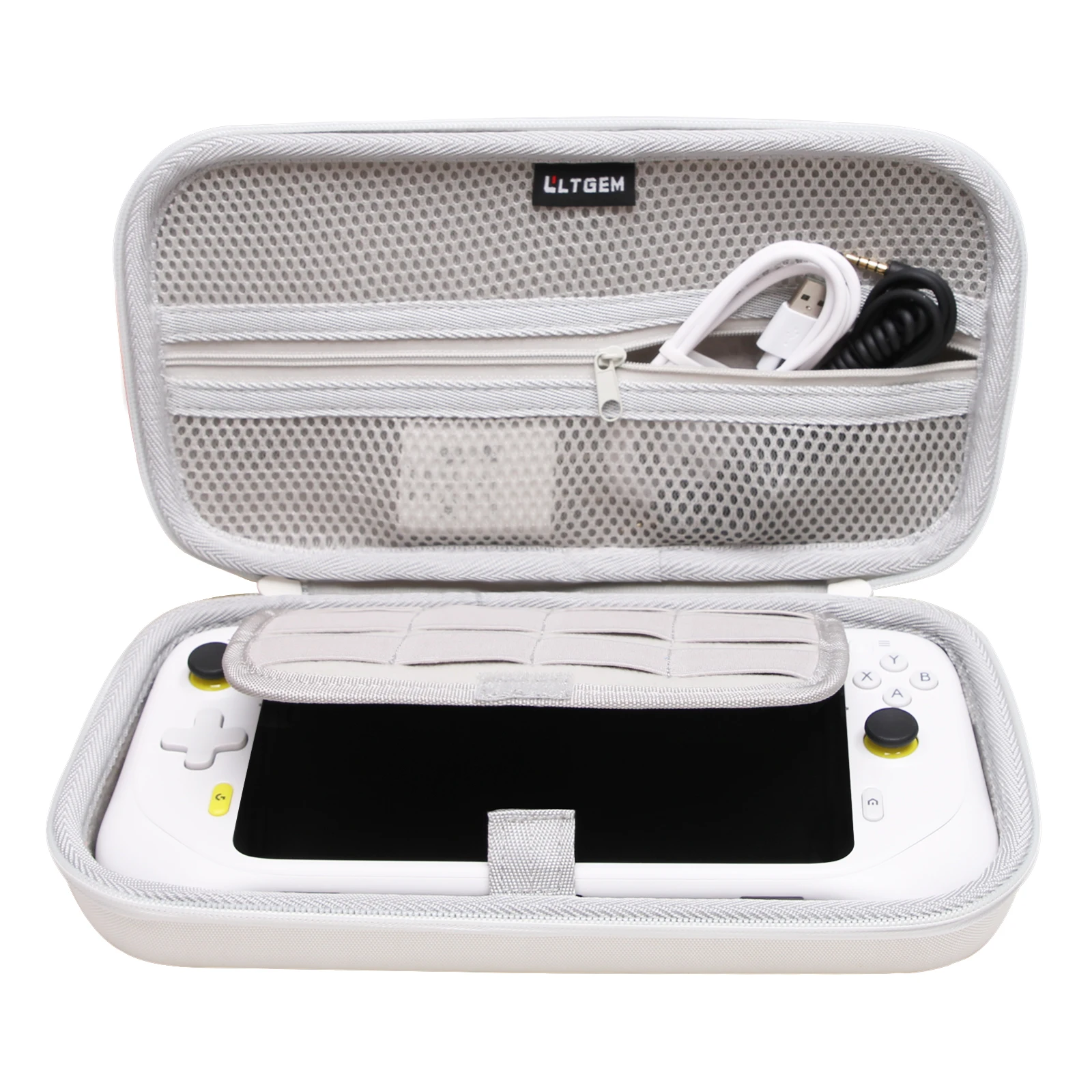 White EVA Case for Logitech G Cloud Console 1 White EVA Case for Logitech G Cloud Console