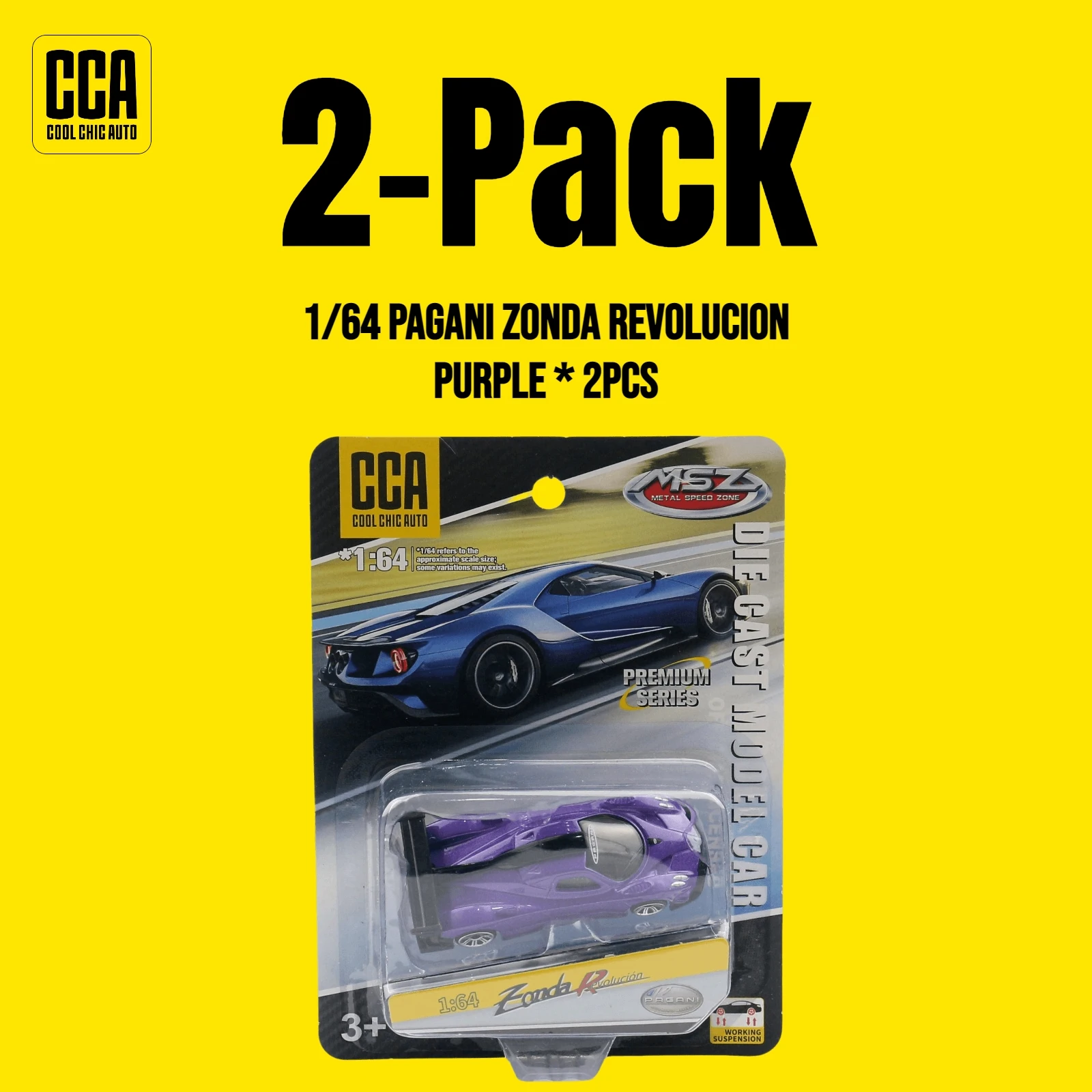 Pagani Zonda Revolucion 1:64 Diecast Model 9 Pagani Zonda Revolucion 1:64 Diecast Model - Image 9