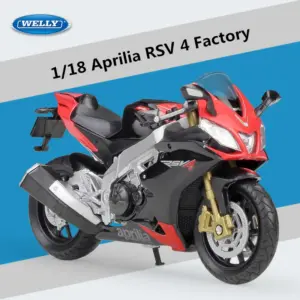 Aprilia RSV 4 Factory 1:18 Scale Diecast Model 9 Sf374ec926c824322a8185081dfd13433H