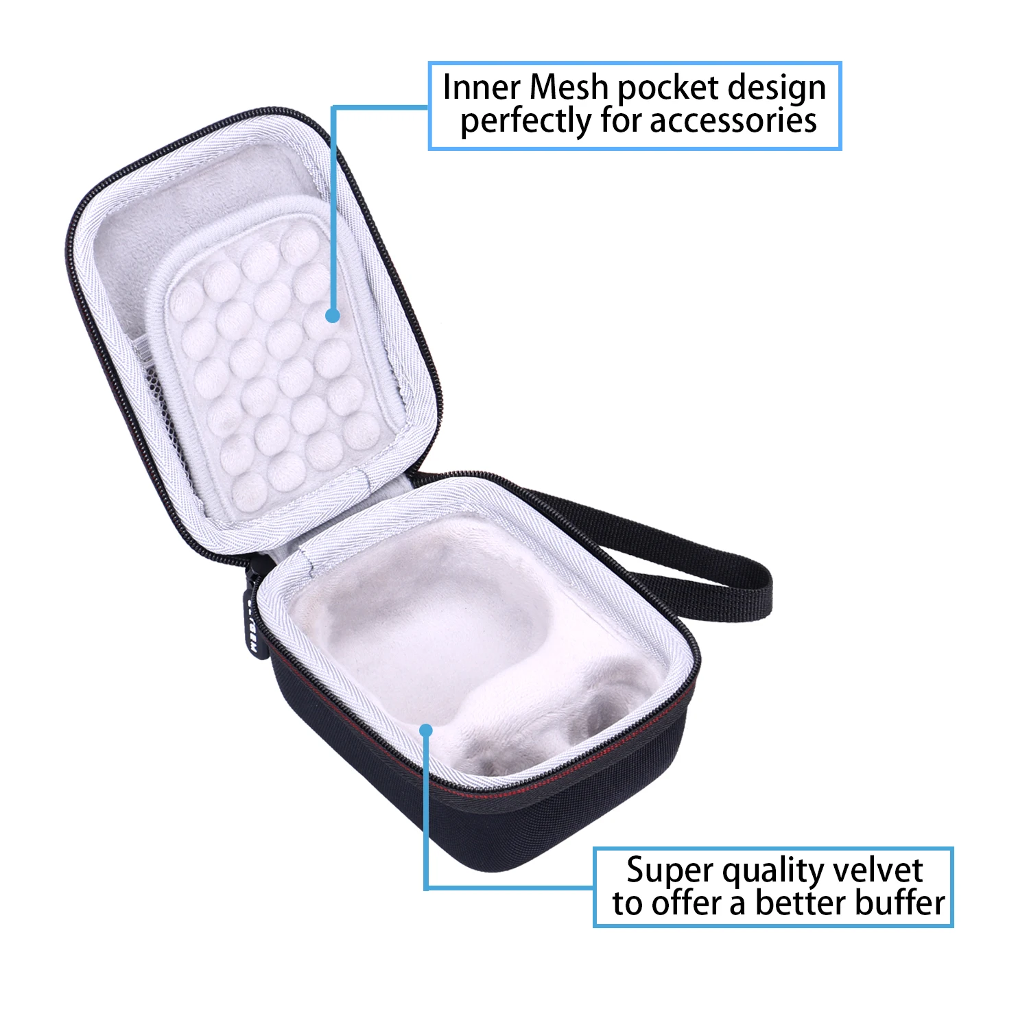 Shockproof EVA Case for JBL Tune T120TWS 3 Shockproof EVA Case for JBL Tune T120TWS - Image 3