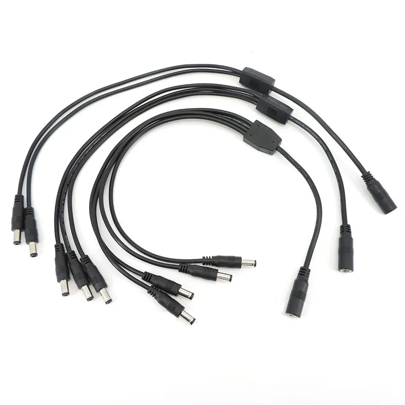 Black DC Splitter Cable 45cm, 5A, 2-4 Ports 2 Black DC Splitter Cable 45cm, 5A, 2-4 Ports - Image 2