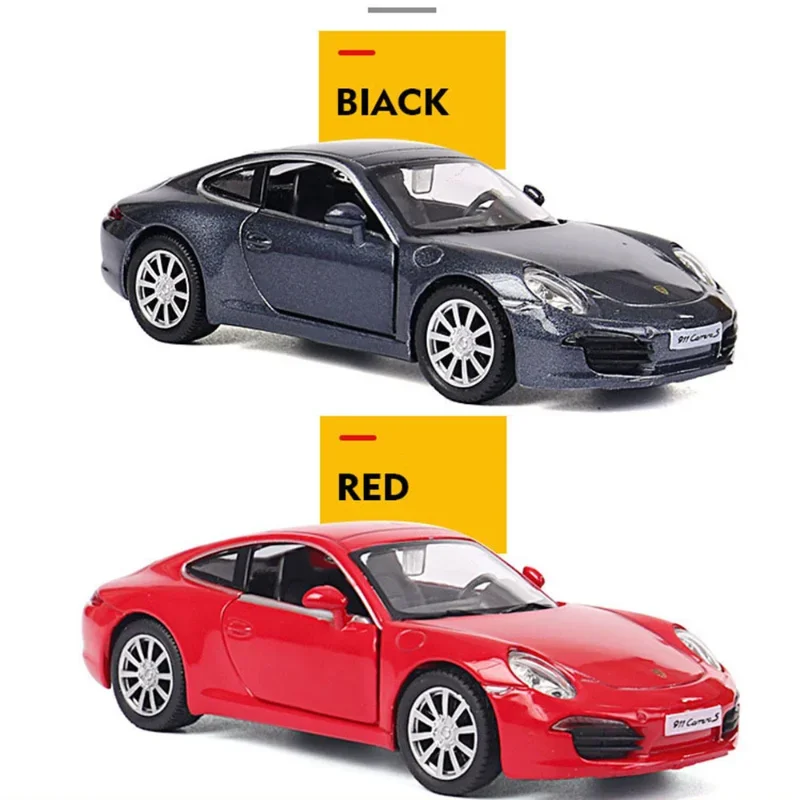 Porsche 911 Carrera S 1:36 Scale Diecast Model 3 Porsche 911 Carrera S 1:36 Scale Diecast Model - Image 3