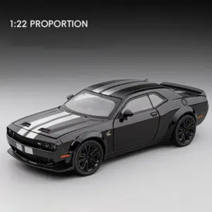 Dodge Challenger SRT Hellcat 1:24 Model Black 16 Sf47378acfe3d4ba5bcfa8b026a93e43a9