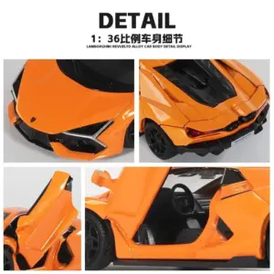 Lamborghini Revuelto 1:36 Diecast Model Car 12 Sf4853704c6754f6297619e1f4158379ci
