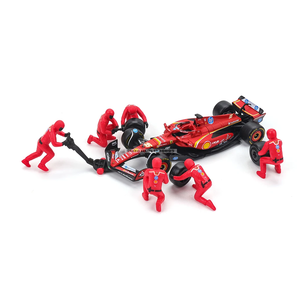 Bburago 2024 F1 Ferrari SF24 Diecast Model 5 Bburago 2024 F1 Ferrari SF24 Diecast Model - Image 5