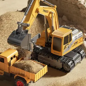 Alloy Remote Control Excavator Toy Car 18 Sf4a34fc986184a319cb52fe46da1e168x