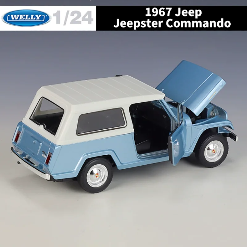 1967 Jeep Commando Model 1/24 Scale Collectible 3 1967 Jeep Commando Model 1/24 Scale Collectible - Image 3