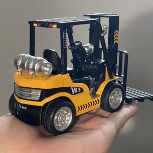 Diecast Forklift Crane Model in Yellow and Black 9 Sf4ddc1b9a7e74dea8f3a805bf9b2a713y