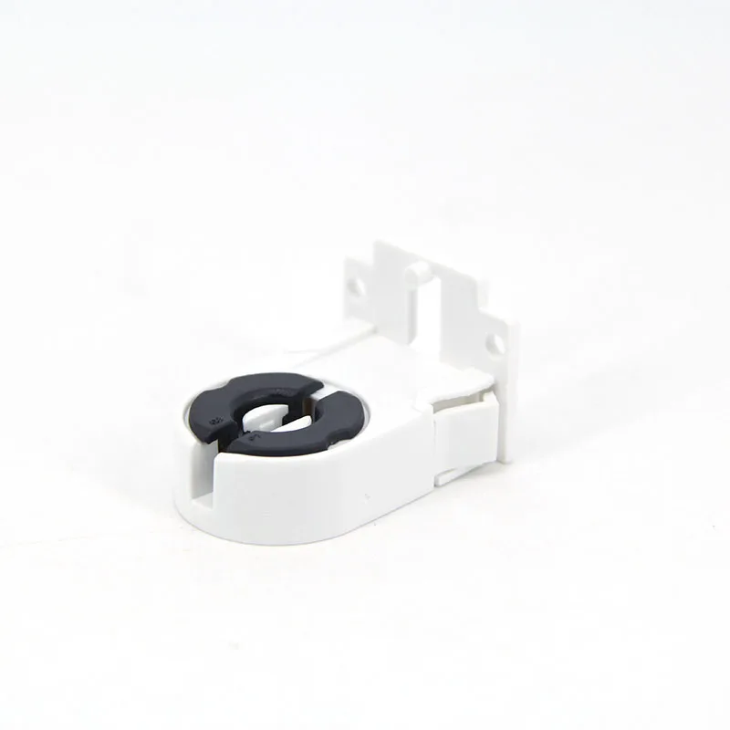 White T8 Lamp Base Holder Set for G13 Bulbs 4 White T8 Lamp Base Holder Set for G13 Bulbs - Image 4