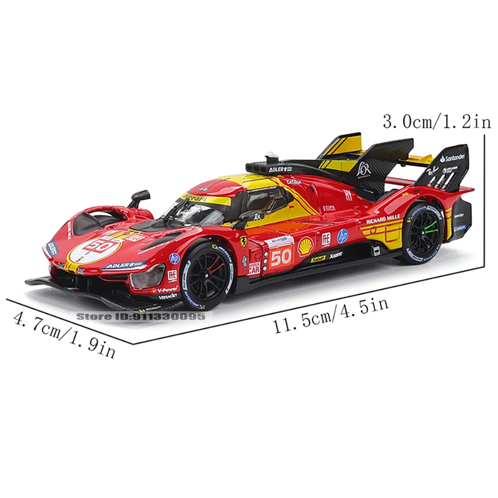 Ferrari 499P No.50 1:43 Scale Diecast Model 2 Ferrari 499P No.50 1:43 Scale Diecast Model - Image 2