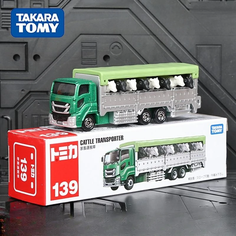 Takara Tomy Tomica No.139 Cow Transport Truck 5 Takara Tomy Tomica No.139 Cow Transport Truck - Image 5