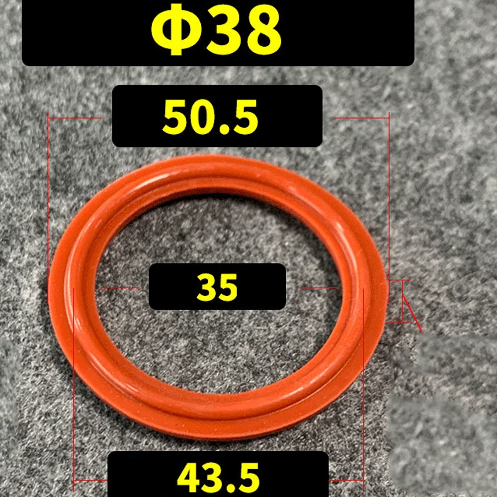 Vibrant Silicone Rubber Gasket for Tri-Clamp Fittings 9 Vibrant Silicone Rubber Gasket for Tri-Clamp Fittings - Image 9