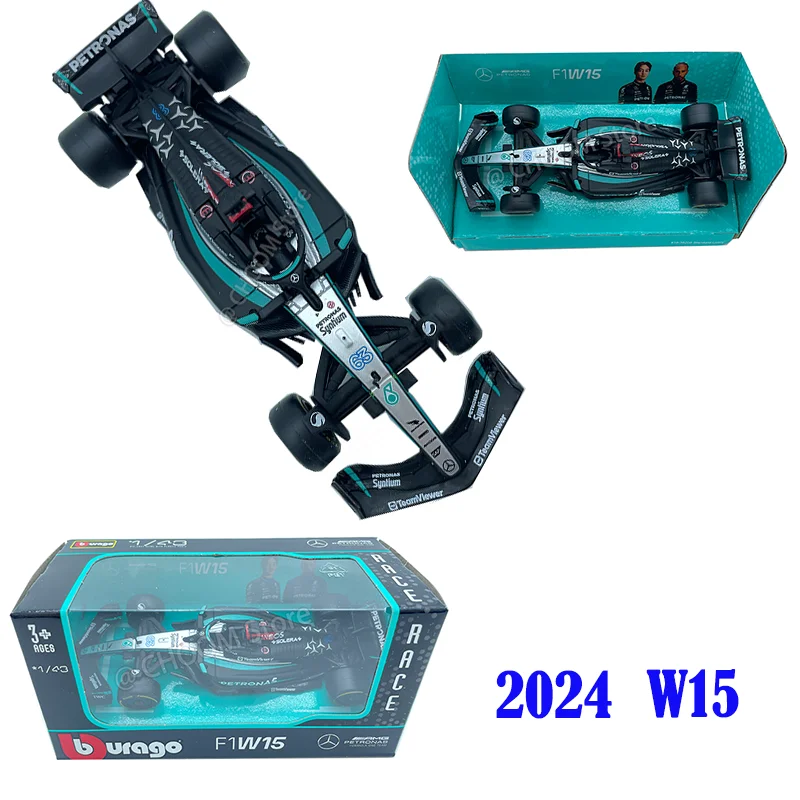 Mercedes-AMG F1 W15 1:43 Scale Diecast Model 5 Mercedes-AMG F1 W15 1:43 Scale Diecast Model - Image 5