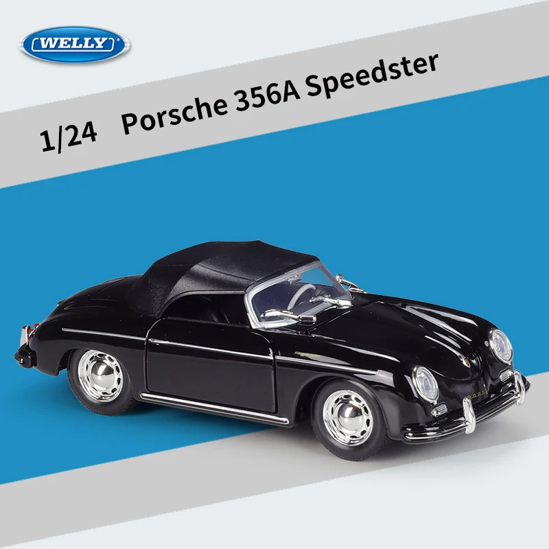 Porsche 356A Speedster 1:24 Diecast Model 7 Porsche 356A Speedster 1:24 Diecast Model - Image 7