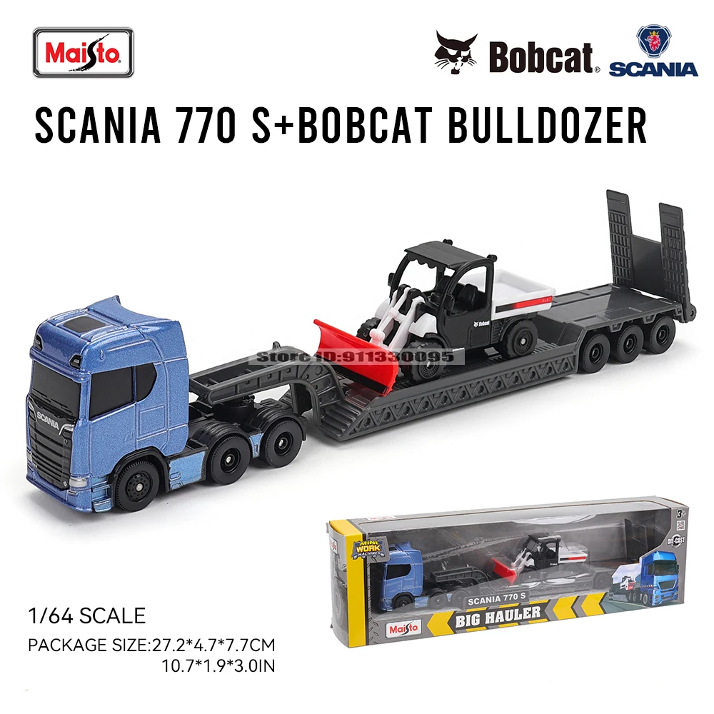 Scania 770 S Volvo Forklift Transport Model 8 Scania 770 S Volvo Forklift Transport Model - Image 8