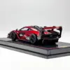 Red and Black 1/64 Scale Diecast Racing Car