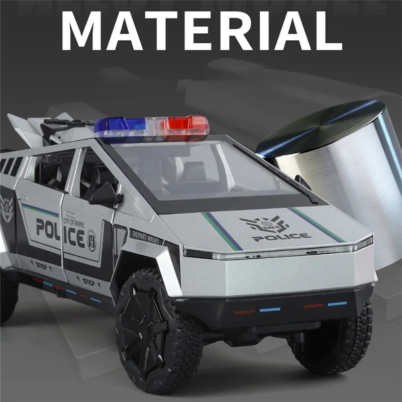 1:24 TESL Cyber truck diecast model 2 1:24 TESL Cyber truck diecast model - Image 2