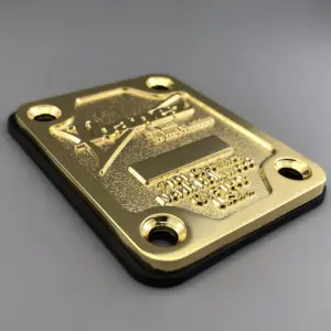 Gold Neck Plate for Ibanez North Hollywood 1980s