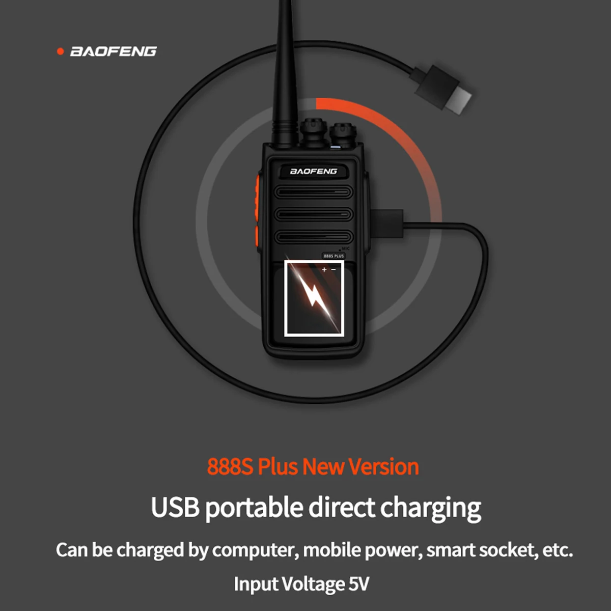Durable UHF Walkie Talkie Duo 400-470MHz 4 Durable UHF Walkie Talkie Duo 400-470MHz - Image 4