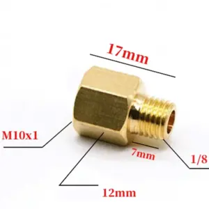 Brass Pipe Connector for Plumbing Fittings 18 Sf658317d21d24792975bc3a2aab48bfbl