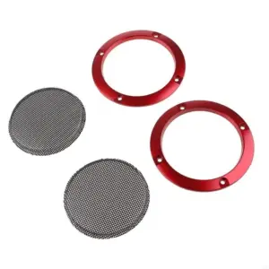Red 3-Inch Speaker Decorative Circle Set 8 Sf65f6e64c38044c6898f86c040dd25caZ