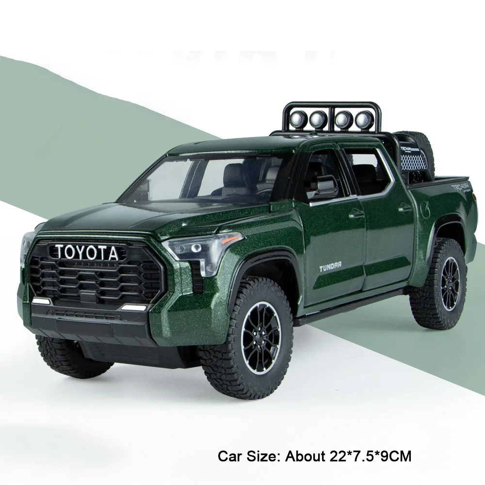 Red Tundra LC80 1:24 Scale Diecast Model 9 Red Tundra LC80 1:24 Scale Diecast Model - Image 9