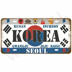 Retro Metal Sign Wall Art 15 x 30 cm 61 Sf6907e70fb6249dbbcf5694e25655bc8W