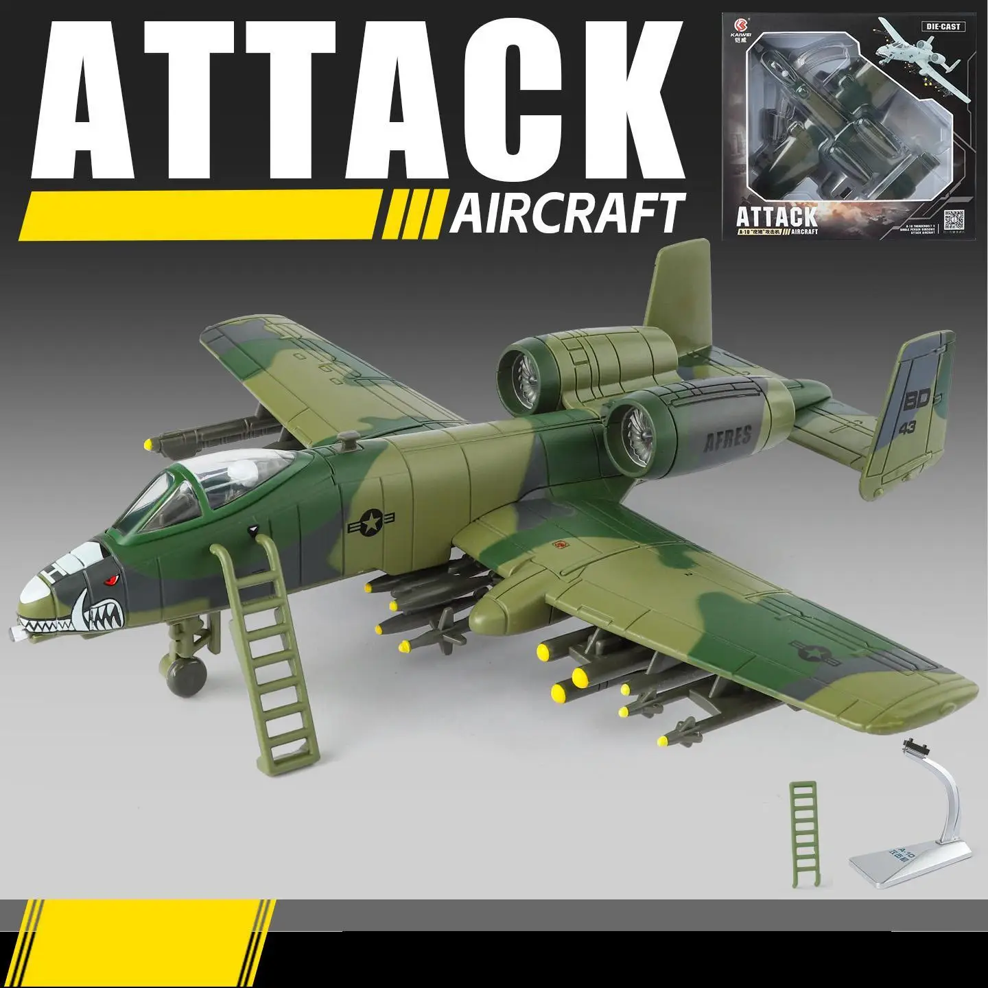 1/72 A-10 Thunderbolt II Model Aircraft 8 1/72 A-10 Thunderbolt II Model Aircraft - Image 8