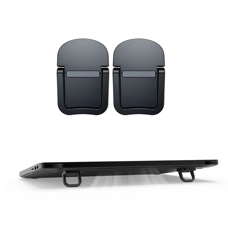 Set of 2 Portable Aluminum Laptop Stands 4 Set of 2 Portable Aluminum Laptop Stands - Image 4