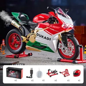 1:9 Scale Diecast Racing Motorcycle Model 15 Sf7003ec62809479e980122aa3debb030q