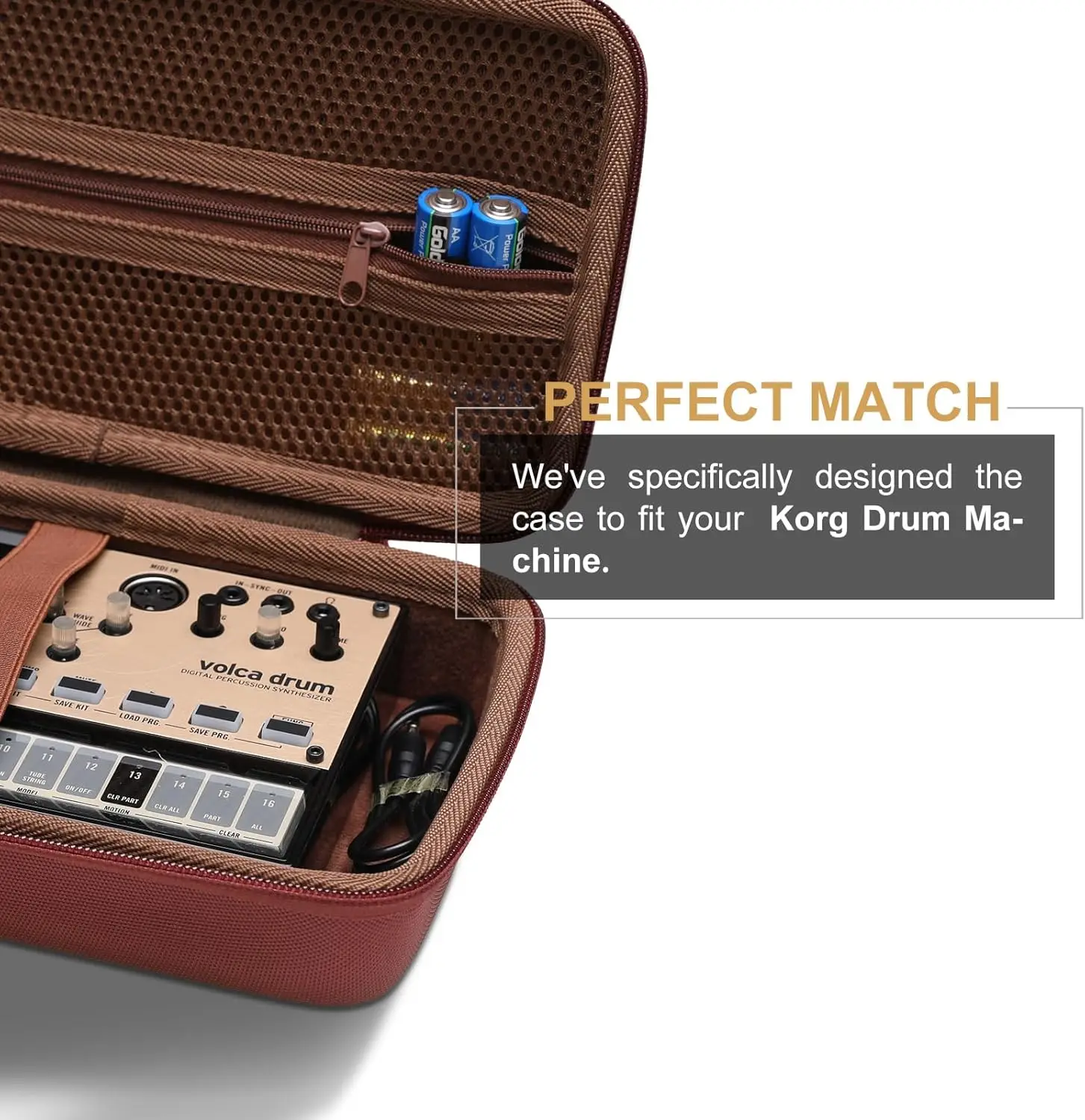 Gray Hard Case for Korg Devices 5 Gray Hard Case for Korg Devices - Image 5