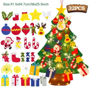 Vibrant DIY Felt Christmas Tree Decor 16 Sf7541c0f508b420f81e21749b5886eac1