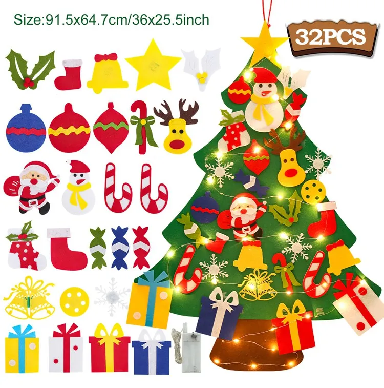 Vibrant DIY Felt Christmas Tree Decor 7 Vibrant DIY Felt Christmas Tree Decor - Image 7