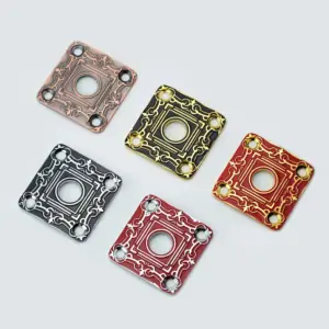 Stainless Steel Jack Plate for Electric Guitars 22 Sf7c0857ca72a49799e6b97f02e6816f5d