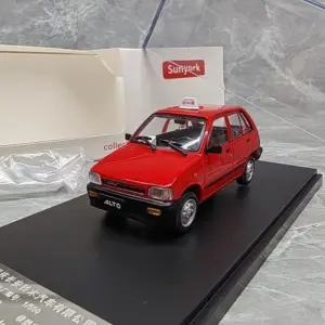 Vibrant Red Suzuki Alto Taxi Diecast Model 8 Sf838034b58fb4da0aa54edfc34884c93j