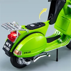 Vintage Vespa 125 Diecast Model 1/10 Scale 14 Sf851f4f942854b50b57222bf8987d0b0j