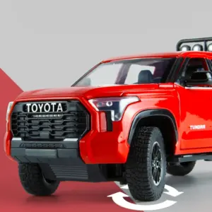 White Toyota Tundra Diecast Model 1:22 Scale 11 Sf8c68dc152444049bc38bce9f6fcd006H
