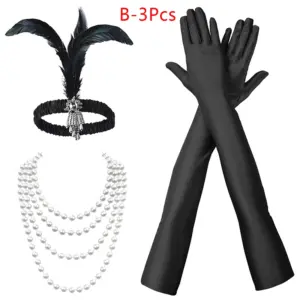 1920s Flapper Accessories Set for Adults 17 Sf8c7a43b2592426299771a5dedc830fbL