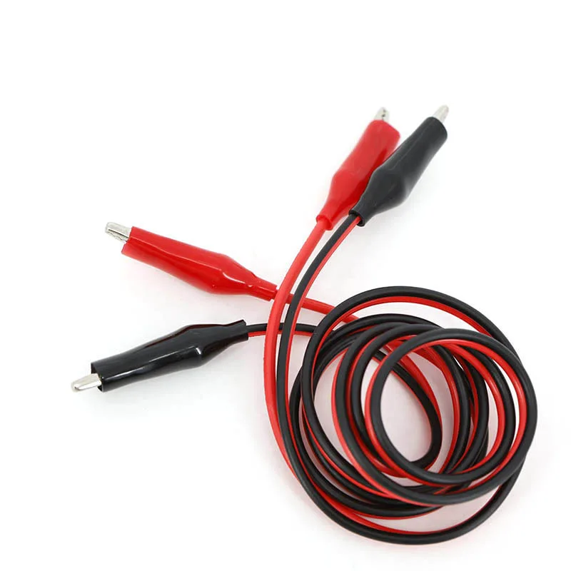 1-Meter Dual-Head Alligator Clip Test Lead 3 1-Meter Dual-Head Alligator Clip Test Lead - Image 3