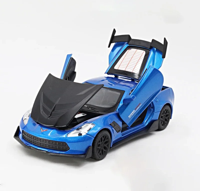 Corvette Supercar 1:32 Diecast Model Car 3 Corvette Supercar 1:32 Diecast Model Car - Image 3