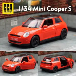 Mini Cooper S 1/34 Diecast Model in Blue or Red 15 Sf9836a8752b04016b245d2bb65da8822T