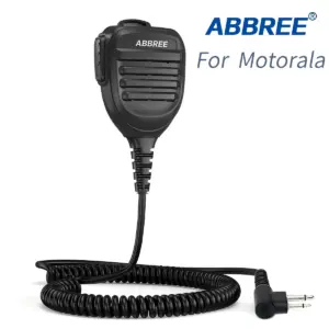 ABBREE AR-780 Dual PTT Microphone for Motorola 15 Sf9b50e0aec9c45e2b7aa462e4f7b5b8ey