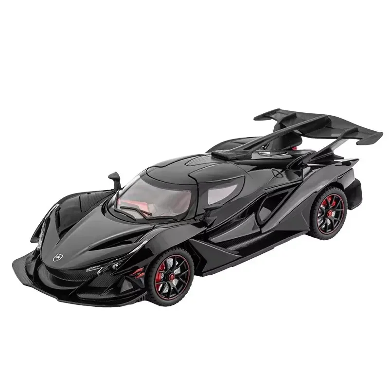 1:24 Alloy Supercar Model with Lights 9 1:24 Alloy Supercar Model with Lights - Image 9