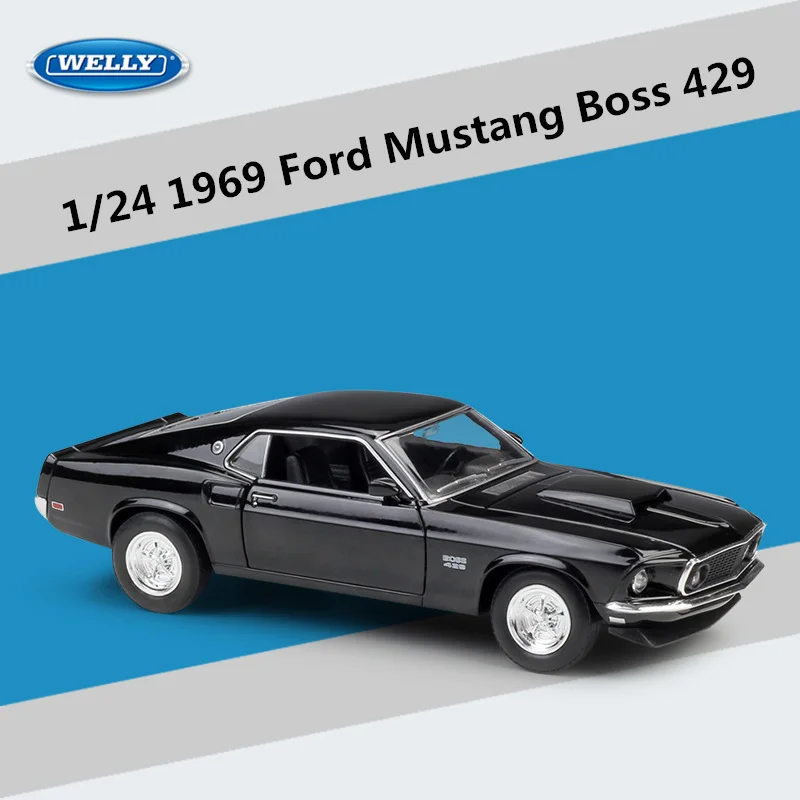 1969 Ford Mustang Boss 429 Diecast Model 7 1969 Ford Mustang Boss 429 Diecast Model - Image 7