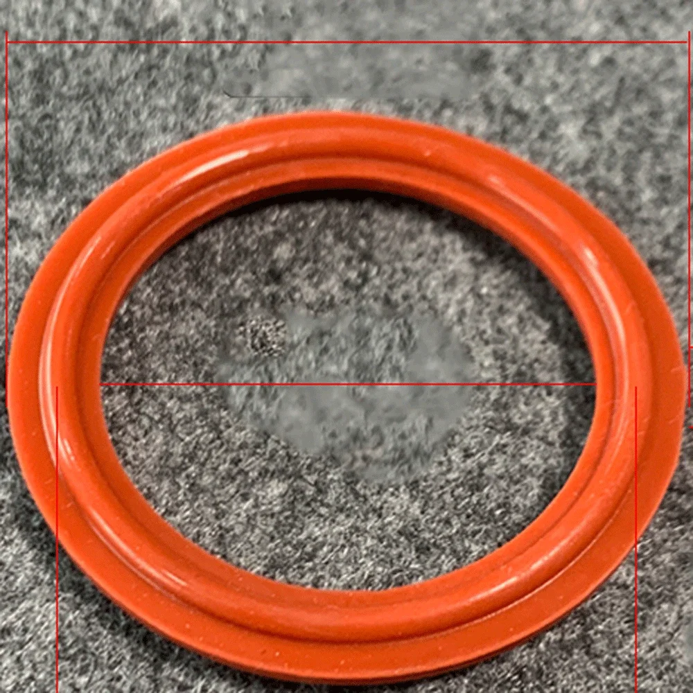 Vibrant Silicone Rubber Gasket for Tri-Clamp Fittings 3 Vibrant Silicone Rubber Gasket for Tri-Clamp Fittings - Image 3